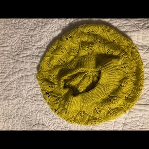 Yellow beanie
